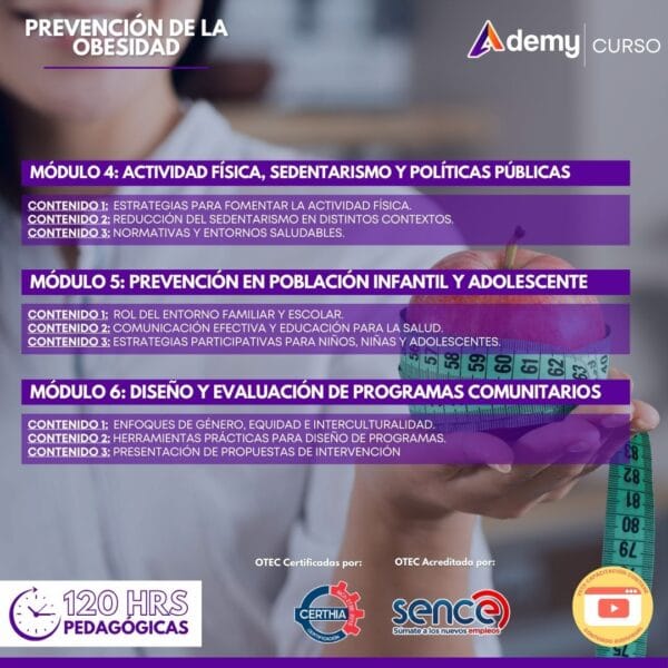 Prevención de la obesidad